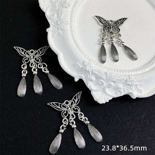 【P021】Butterfly pendant-High quality charms