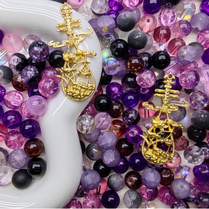 【A205】Chreey limeade  -High quality glass beads(pack on live£)